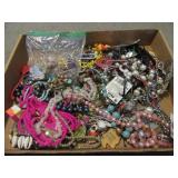 Assorted Scrap Jewelry and Craft Lot, 5+ Pounds