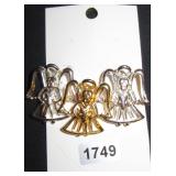 Three Angels Brooch