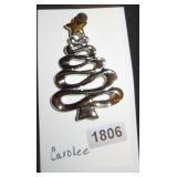 Carolee Christmas Tree Brooch