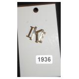 IKE Letter Brooch Pin