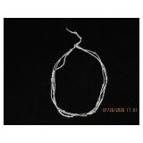 Multi-Strand Beaded Cord Necklace