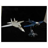 Collection of Three Vintage Toy Model Airplanes