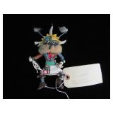 Vintage Wupamo Furious Kachina Figure