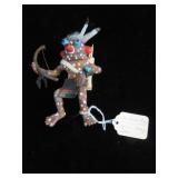 Vintage Zuni Shulaurtse Kachina Figure