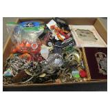 Assorted Scrap Jewelry and Accessories Lot, 5+ lbs