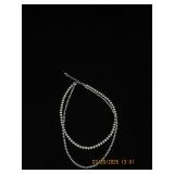 Double-Strand Bead Necklace