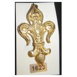 Gold-Tone Fleur-de-Lis Decorative Pin