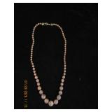 Graduated Bead Strand Necklace