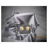 Square Goldtone Cufflinks