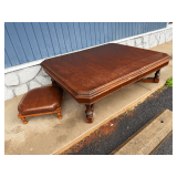 Ethan Allen Ottoman/Stools with Converted Coffee Table