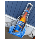 Bud Light Bottle Shaped Advertising Sign