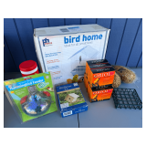 Assorted Bird Supplies Grouping