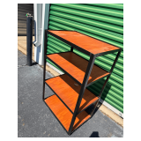 Industrial Style Four-Tier Display Shelf