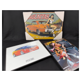 Lot of Three Decorative Wall Art Pieces