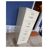 File Cabin - Four-Drawer Metal Filing Cabinet