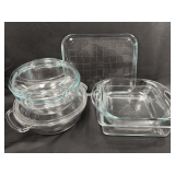 Pyrex and Anchor Hocking Glassware Assortment