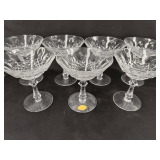 Echt Bleikristall Handgeschliffen Crystal Stemware Set