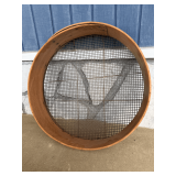 Rustic Circular Sifter