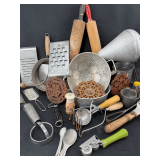 Collection of Assorted Kitchen Utensils