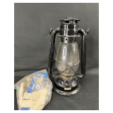 Vintage Kerosene Lantern with Globe & Wick