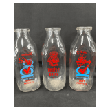 Sutter's and Thiele Dairy Milk Bottles