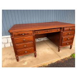 Stow Davis Executive Desk with Pull-Out Shelves