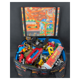 Hot Wheels Vehicle Collection in Branded Storage Tote