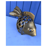 Articulated Brass Fish Sculpture