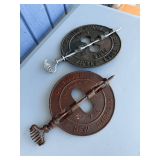 Assorted Flue Dampers: Jacket-Evans, Griswold