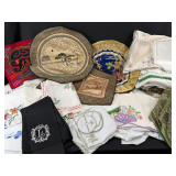 Assorted Embroidered Linens