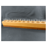 Wooden Candle Presentation Display