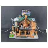 Lemax Yuletsteiner Brewery Animated Village Display