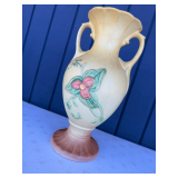 Hull Pottery Vase with Wildflower Floral Relief Decoration