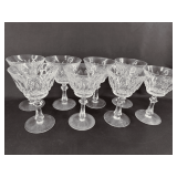 ECHT Bleikristall Handgeschliffen Eight Count