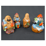 Set of Four Japanese Figures