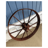 Another Cast Iron Implement Wheel