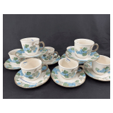 Metlox Poppy Trail Ware Cups and Saucers