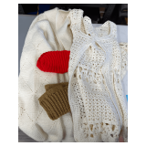 Assorted Crocheted Wearable Items