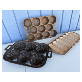 Vintage Cast Iron & Aluminum Bakeware