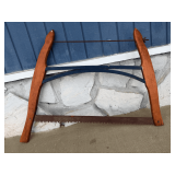 Bow Saw with Wooden Frame