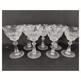 ECHT Bleikristall Handgeschliffen Leaded Crystal Champagne Glasses