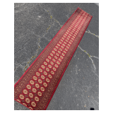 Oriental-Style Runner with Floral Medallion Design 12x2