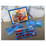Matchbox Carry Case with Assorted Lesney Diecast Vehicles