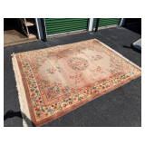 Floral Design Area Rug 8x10