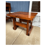 Handcrafted Wood End Table