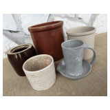 Assorted Stoneware Pottery Collection