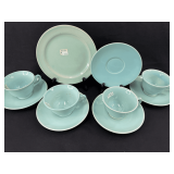 Lu-Ray Pastels Teal Dinnerware Assortment