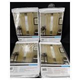 Curtainworks Soho Voile Winter White Curtain Panels - Set of Four