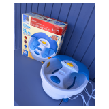 Sunbeam Health at Home Toe-Touch Foot Spa with Massage Attachments