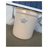 #3 Stoneware Crock with Crown Insignia